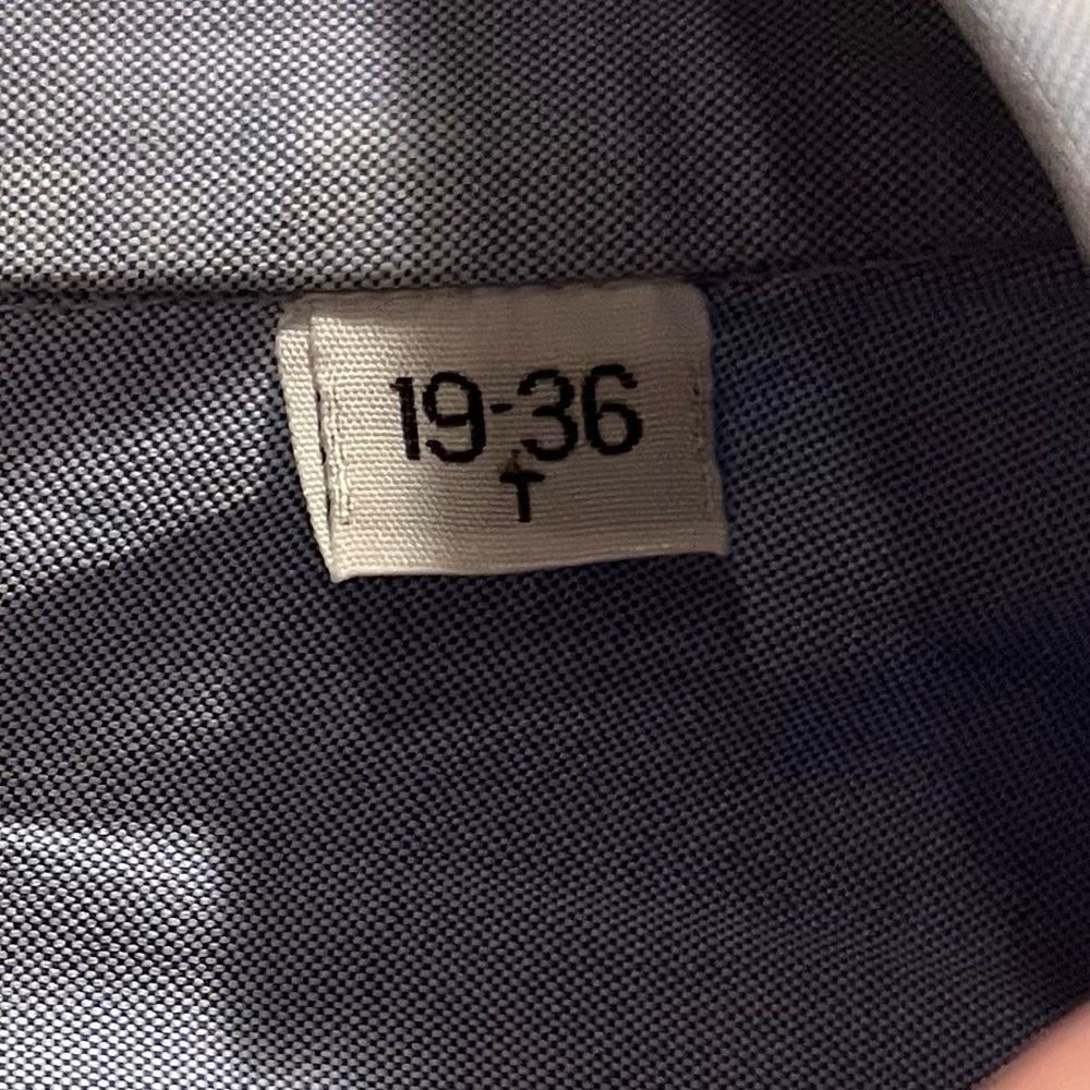 Gitman Bros Vintage Solid Light Blue Collared Dre… - image 4